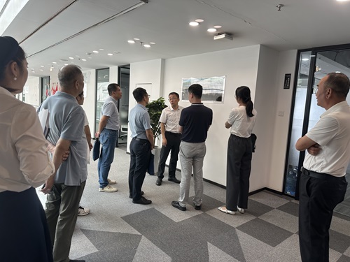 陕西省科技厅领导再次莅临我公司进行调研考察指导工作